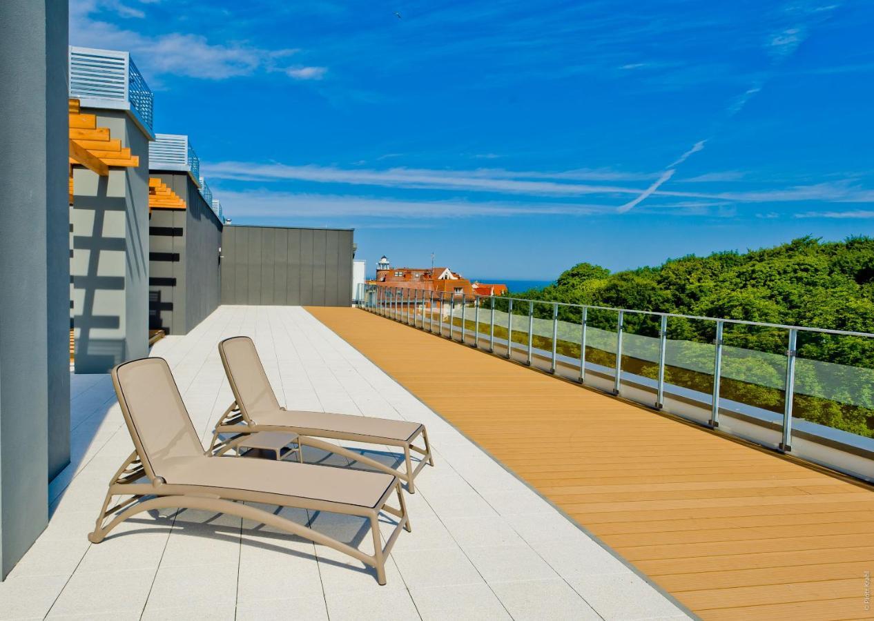 Porty B103 Nadmorskie Tarasy Pool Sauna Parking Kołobrzeg Exterior foto