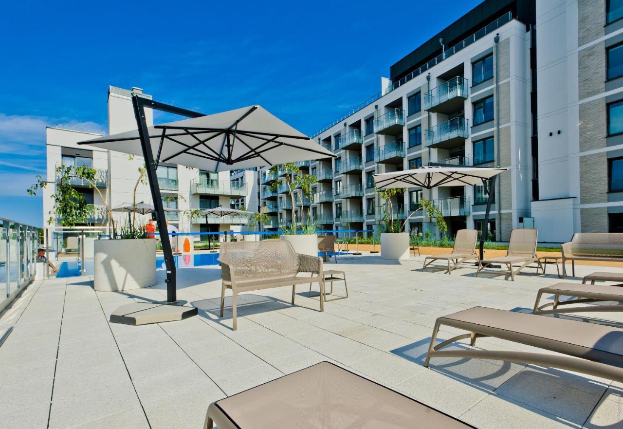 Porty B103 Nadmorskie Tarasy Pool Sauna Parking Kołobrzeg Exterior foto